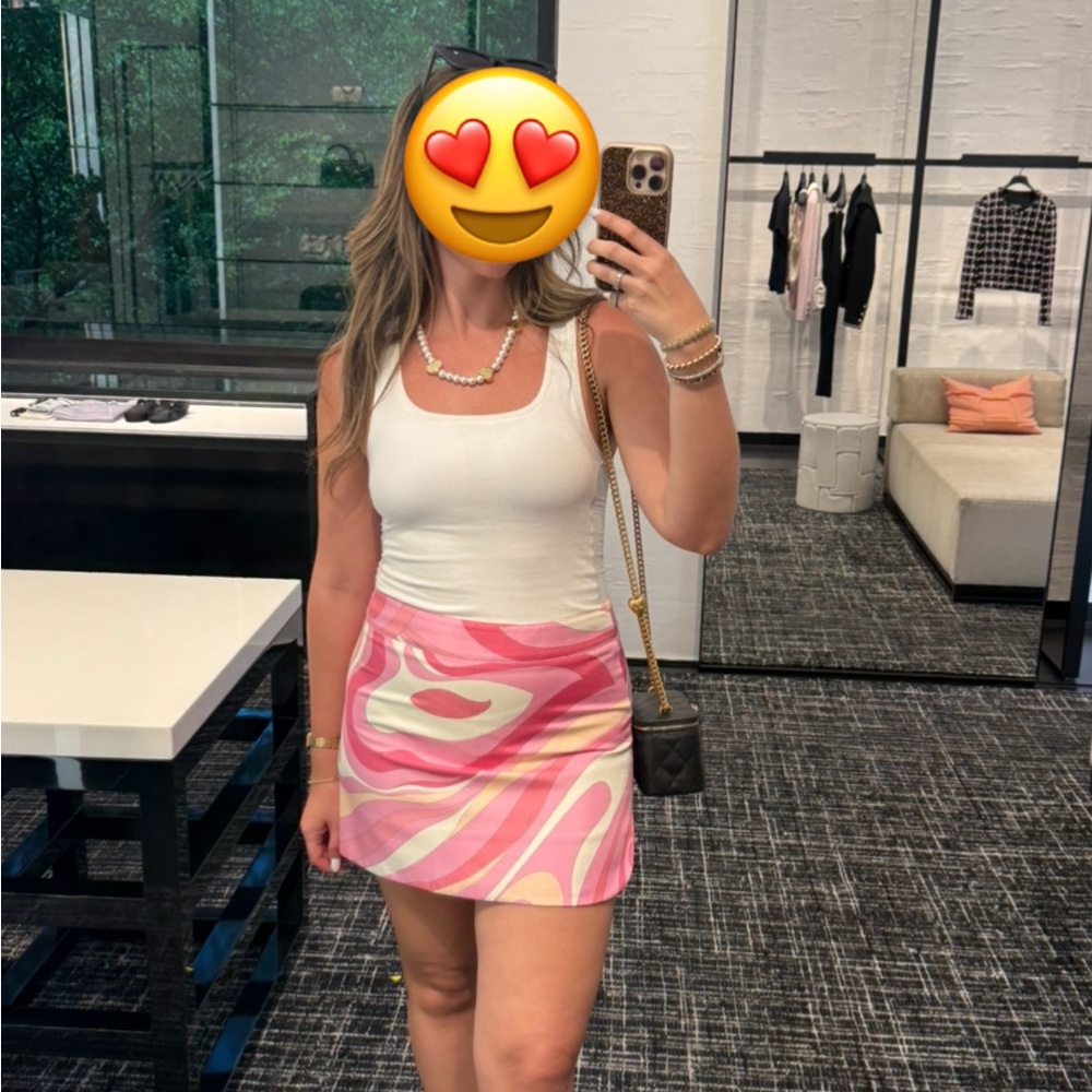 Pucci Abstract Mini Skirt